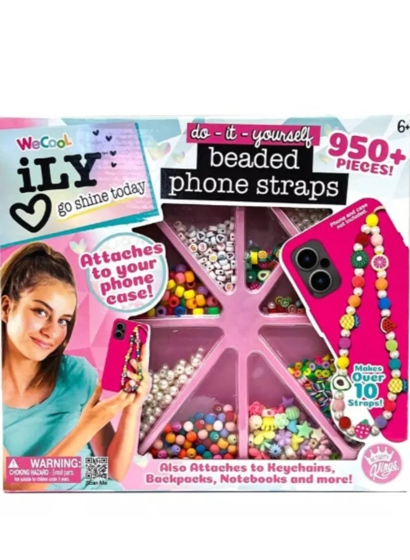 WECOOL DIY BEADED PHONE STRAPS